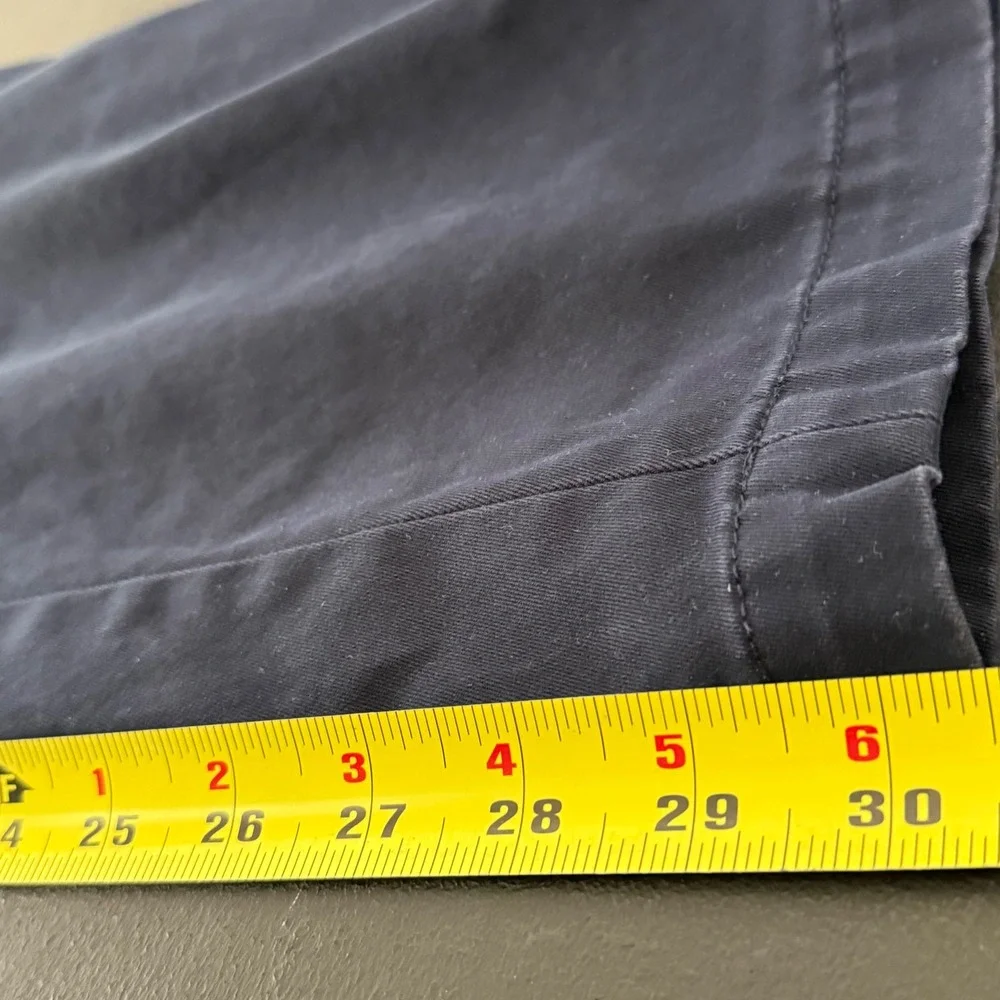 Banana Republic Rapid Movement Chino Pants Men 33x30 Blue Straight Fit Stretch